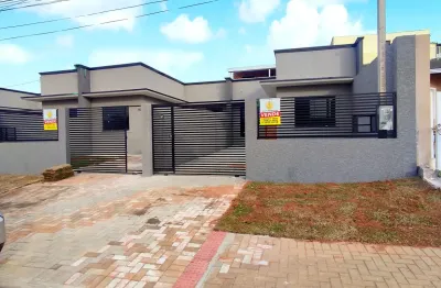 Excelente casa com ótimo padrão de acabamento localizado no fazenda velha, araucaria