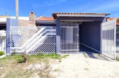 Excelente casa o2 quartos com churrasqueira e ótima localização em fazenda rio grande