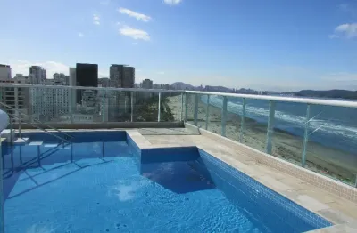 Residencial l´orizzonte, em frente à praia, em santos