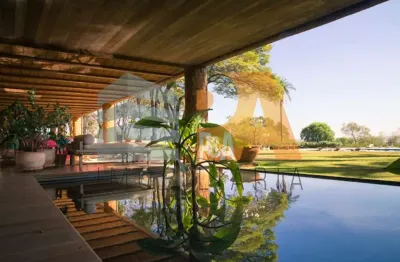 Impecável residência em condomínio, 3 suítes, 2 salas, 2 vagas, 264,38m² - santa izabel, jaguariúna-sp!