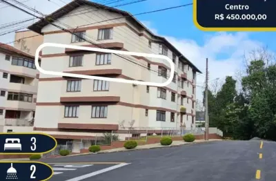 Apartamento com 3 quartos à venda na rua doutor cominese, 20, centro, são bento do sul, 135 m2 por r$ 450.000