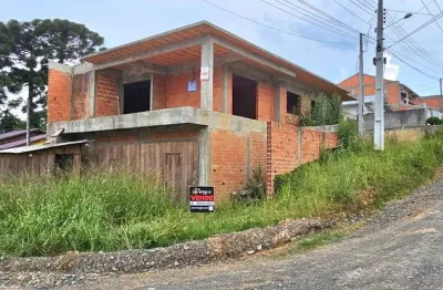 Casa com 4 quartos à venda na rua benemérito antonio batista soares, vila ivete, mafra por r$ 250.000