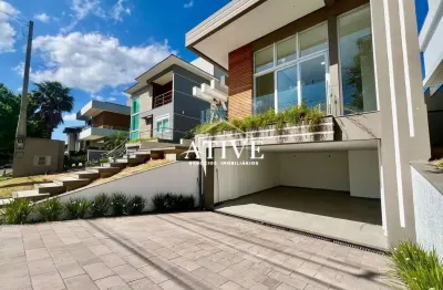 Casa em condomínio fechado com 3 quartos à venda na avenida alphaville, 1, são vicente, gravataí por r$ 2.100.000