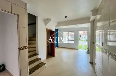 Casa em condomínio fechado com 2 quartos para alugar na rua porvir, 150, santa cruz, gravataí por r$ 1.350