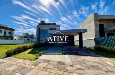 Casa em condomínio fechado com 3 quartos para alugar na avenida alphaville, 111, são vicente, gravataí por r$ 7.000