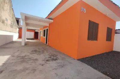 Casa para venda na praia de itanhaém com terreno inteiro e edícula