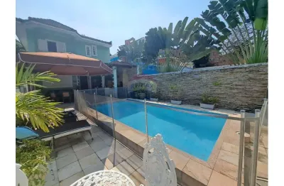 Casa em condomínio fechado com 3 quartos à venda na Rua Treze Tílias, 20, Anil, Rio de Janeiro