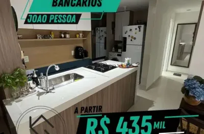 Lindo e amplo apartamento terreo com área privativa no bancários