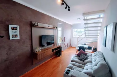 Cobertura duplex  à venda, 102 m² por r$ 290.000 - piracicamirim.