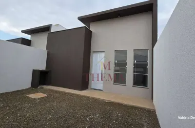 Casa com 2 dormitórios à venda, 63 m² - aparecida l - saltinho/sp
