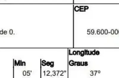 Oportunidade única em mossoro - rn | tipo: gleba | negociação: venda direta online  | situação: imóvel
