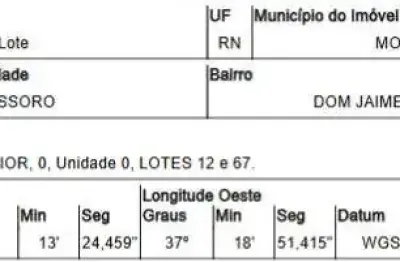 Oportunidade única em mossoro - rn | tipo: terreno | negociação: venda direta online  | situação: imóvel