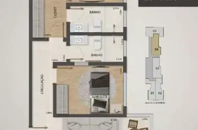 Apartamento com 2 quartos à venda na Avenida Sete de Setembro, Centro, Divinópolis