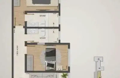Apartamento com 2 quartos à venda na Avenida Sete de Setembro, Centro, Divinópolis