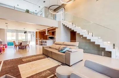 Casa em condomínio fechado com 3 quartos à venda na estrada das três meninas, --, vila nova, porto alegre por r$ 2.850.000