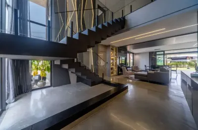 Casa em condomínio fechado com 6 quartos à venda na estrada das três meninas, --, vila nova, porto alegre por r$ 4.800.000