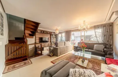 Casa em condomínio fechado com 3 quartos à venda na avenida coronel marcos, --, pedra redonda, porto alegre por r$ 870.000