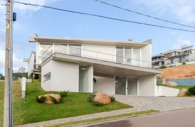 Casa em condomínio fechado com 4 quartos à venda na estrada das três meninas, --, vila nova, porto alegre por r$ 2.990.000