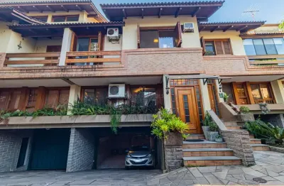 Casa em condomínio fechado com 3 quartos à venda na rua ernesto paiva, --, tristeza, porto alegre por r$ 1.390.000