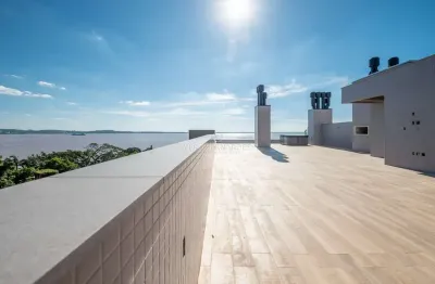 Cobertura com 3 quartos à venda na rua padre joão batista reus, --, vila conceição, porto alegre por r$ 5.580.000