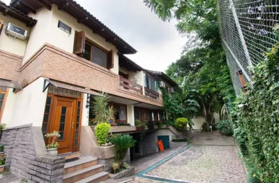 Casa em condomínio fechado com 3 quartos à venda na rua ernesto paiva, --, tristeza, porto alegre por r$ 1.802.000