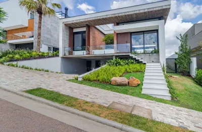 Casa em condomínio fechado com 4 quartos à venda na estrada das três meninas, --, vila nova, porto alegre por r$ 2.490.000