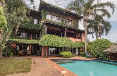 Casa em condomínio fechado com 3 quartos à venda na rua gilberto laste, --, santa tereza, porto alegre por r$ 3.350.000