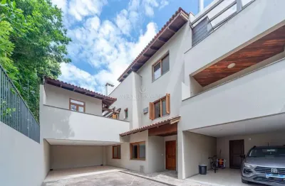 Casa em condomínio fechado com 4 quartos à venda na travessa pedra redonda, --, jardim isabel, porto alegre por r$ 1.490.000