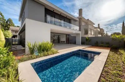 Casa em condomínio fechado com 3 quartos à venda na estrada das três meninas, --, vila nova, porto alegre por r$ 2.950.000