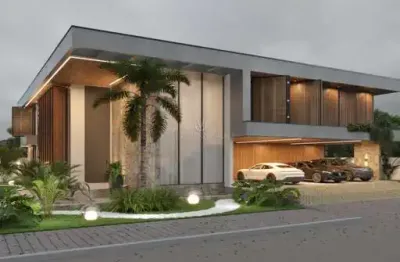 Casa em condomínio fechado com 5 quartos à venda na avenida governador celso ramos, --, jardim dourado, porto belo por r$ 12.500.000