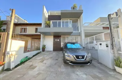 Casa em condomínio fechado com 3 quartos à venda na rua aldo sani, --, hípica, porto alegre por r$ 890.000