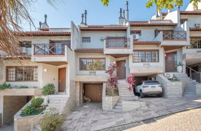 Casa em condomínio fechado com 4 quartos à venda na rua landel de moura, --, tristeza, porto alegre por r$ 1.000.000