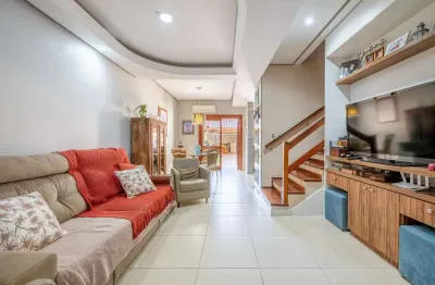 Casa com 3 quartos à venda na rua stephan zweig, --, cavalhada, porto alegre por r$ 750.000
