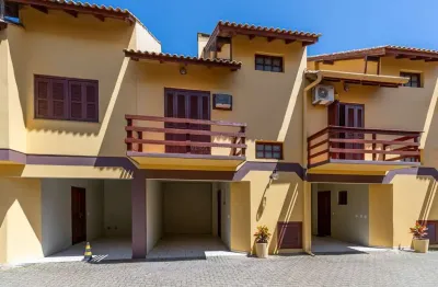 Casa em condomínio fechado com 3 quartos à venda na rua irmão augusto duflot, --, serraria, porto alegre por r$ 380.000