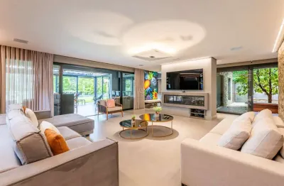 Casa em condomínio fechado com 4 quartos à venda na avenida juca batista, --, belém novo, porto alegre por r$ 4.400.000