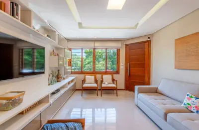 Casa em condomínio fechado com 3 quartos à venda na rua alcebíades antônio dos santos, --, nonoai, porto alegre por r$ 849.000