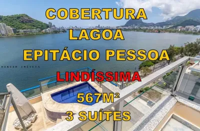 Apartamento para venda em rio de janeiro, lagoa, 4 dormitórios, 4 suítes, 5 banheiros, 3 vagas