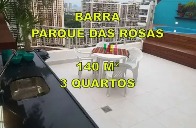 Cobertura para Venda, Barra da Tijuca, 2 dormitórios, 1 suíte, 3 banheiros, 1 vaga