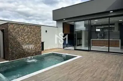 Condomínio dona maria cândida indaiatuba/sp - casa em condomínio  com 03 suítes, escritório e piscina - indaiatuba /sp