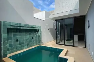 Casa no condomínio residencial vila madalena i em araçatuba/sp