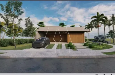 Casa em condomínio fechado com 3 quartos à venda no Alphaville Araçatuba 2, Araçatuba 