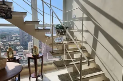 Cobertura com 3 quartos à venda na olavo bilac, 210, centro, araçatuba por r$ 780.000