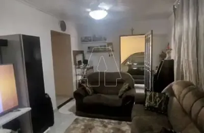 Casa em condomínio fechado com 3 quartos à venda no umuarama, araçatuba  por r$ 300.000