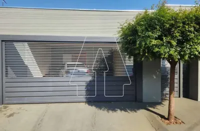 Casa com 3 quartos à venda na ana da silva nobre, 736, residencial nobreville, araçatuba por r$ 500.000