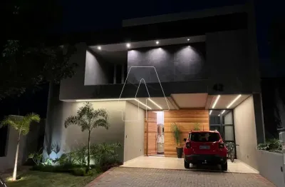 Casa em condomínio fechado com 3 quartos à venda na dos fundadores, 1391, santa luzia, araçatuba por r$ 2.200.000