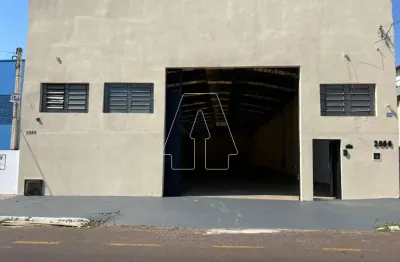 Barracão / galpão / depósito para alugar na waldemar alves, 2566, parque industrial, araçatuba por r$ 10.500