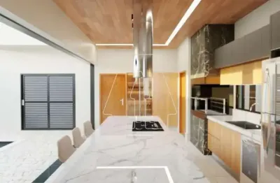 Casa em condomínio fechado com 3 quartos à venda no aeroporto, araçatuba  por r$ 920.000