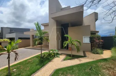 Casa em condomínio fechado com 4 quartos à venda no aeroporto, araçatuba  por r$ 3.500.000