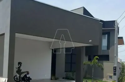 Casa em condomínio fechado com 3 quartos à venda no aeroporto, araçatuba  por r$ 930.000