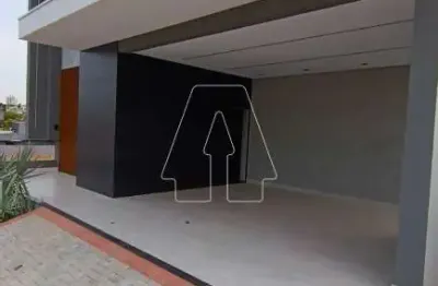 Casa em condomínio fechado com 3 quartos à venda no santa luzia, araçatuba  por r$ 1.750.000